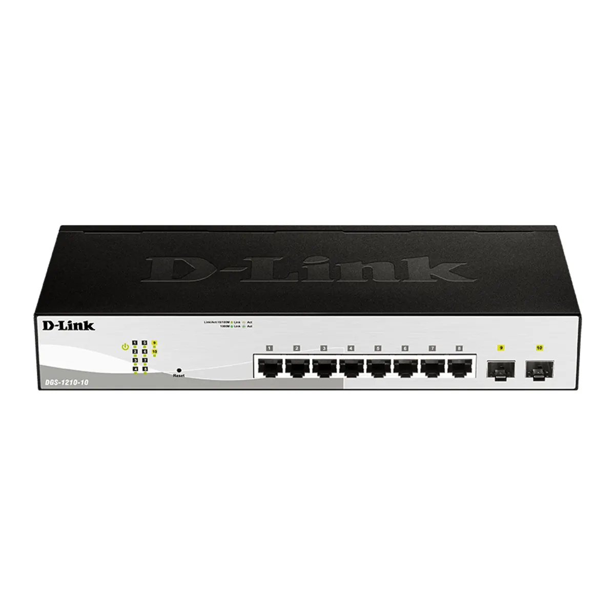 D-Link DGS-1210-10/E DGS-1210-10/E 8x Gigabit RJ-45, 2x SFP, Layer 2, menedzselt #1