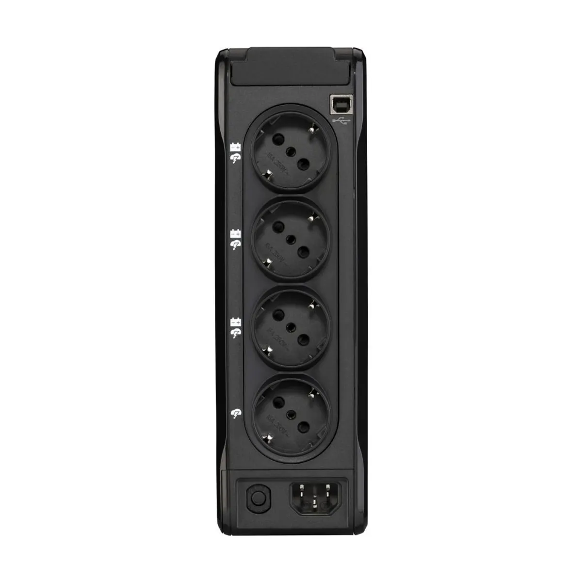 Eaton 3P700UD 3P Ellipse 700 USB DIN 700VA 420W C14 bemenet USB port 2 USB töltőportok A és C opcionális Cloud Card 22 perc áthidalási idő #3