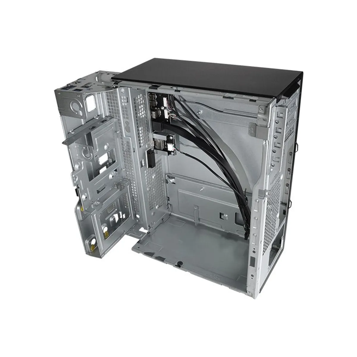 Chieftec BS-10B-300 mini ITX/mATX torony 300W USB-C előlapi 2x USB2.0 USB 3.1 Gen1 SD 5,25" ODD 1x 3,5" 2x 2,5" #2
