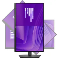 DELL DE2425HSM monitor 24" IPS 1920x1080 100 Hz 5 ms matt VESA 100x100 HDMI DP VGA állítható magasság pivot hangszóró fekete #5