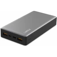 Lamax 8594175353198 külső akkumulátor 20000 mAh Fast Charge 2x USB QC3.0 USB C bemeneti és kimeneti #1