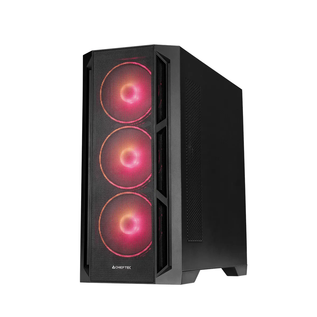 Chieftec GA-01B-L-OP Apex Lumo edzett üveg oldallap 4x 140 mm ARGB PWM ventilátorok RGB #2