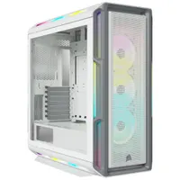 Corsair CC-9011231-WW iCUE 5000T RGB Tempered Glass fehér ATX táp nélkül 3x LL120 RGB