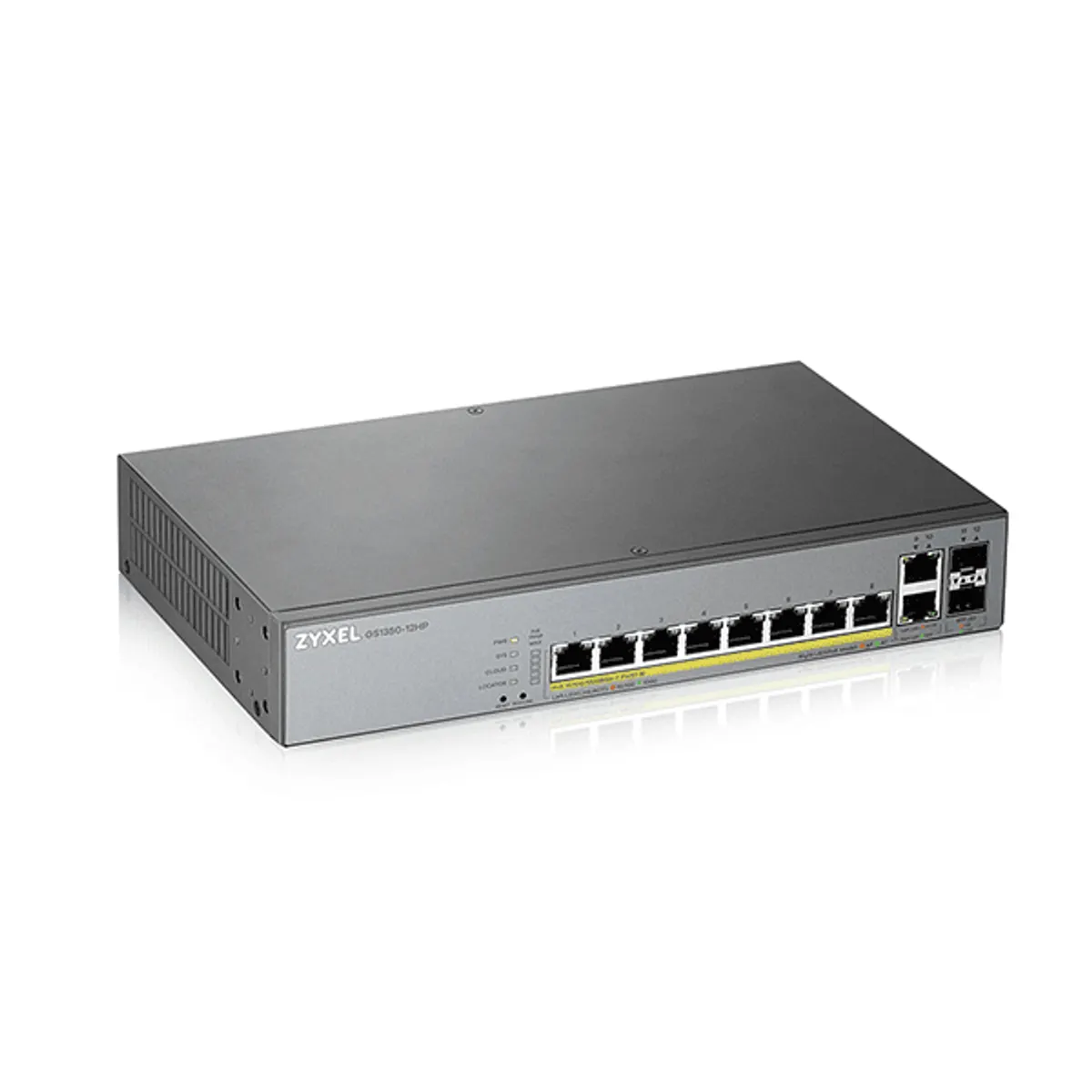 ZYXEL GS1350-12HP-EU0101F GS1350-12HP 12-portos GbE PoE switch 130W 2x GbE SFP uplink smart managed #1