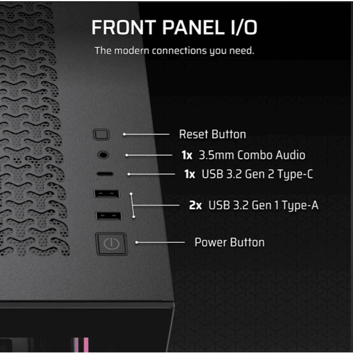 Corsair CC-9011322-WW 3500X RS-R ARGB TG Középtorony ATX edzett üveg 3 RS120-R ARGB #4