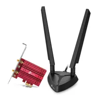 TP-Link ArcherTXE75E AXE5400 PCIe adapter WiFi 6E Bluetooth 5.2 6 GHz 2x antenna