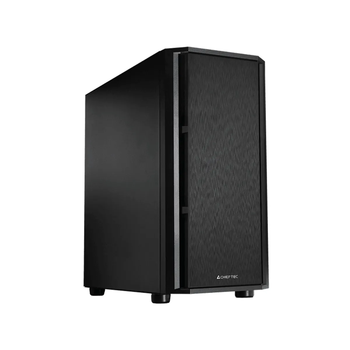 Chieftec AZ-01B-OP Pro mini mATX 0,6 mm SPCC fekete 2x 2,5" 1x 3,5" belső rekesz PSU nélkül CPU hűtő max 165 mm VGA max 330 mm #1