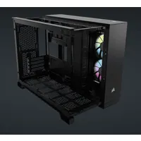 Corsair CC-9011267-WW Ház Micro-ATX iCUE LINK 2500X kétkamrás edzett üveg fekete #6