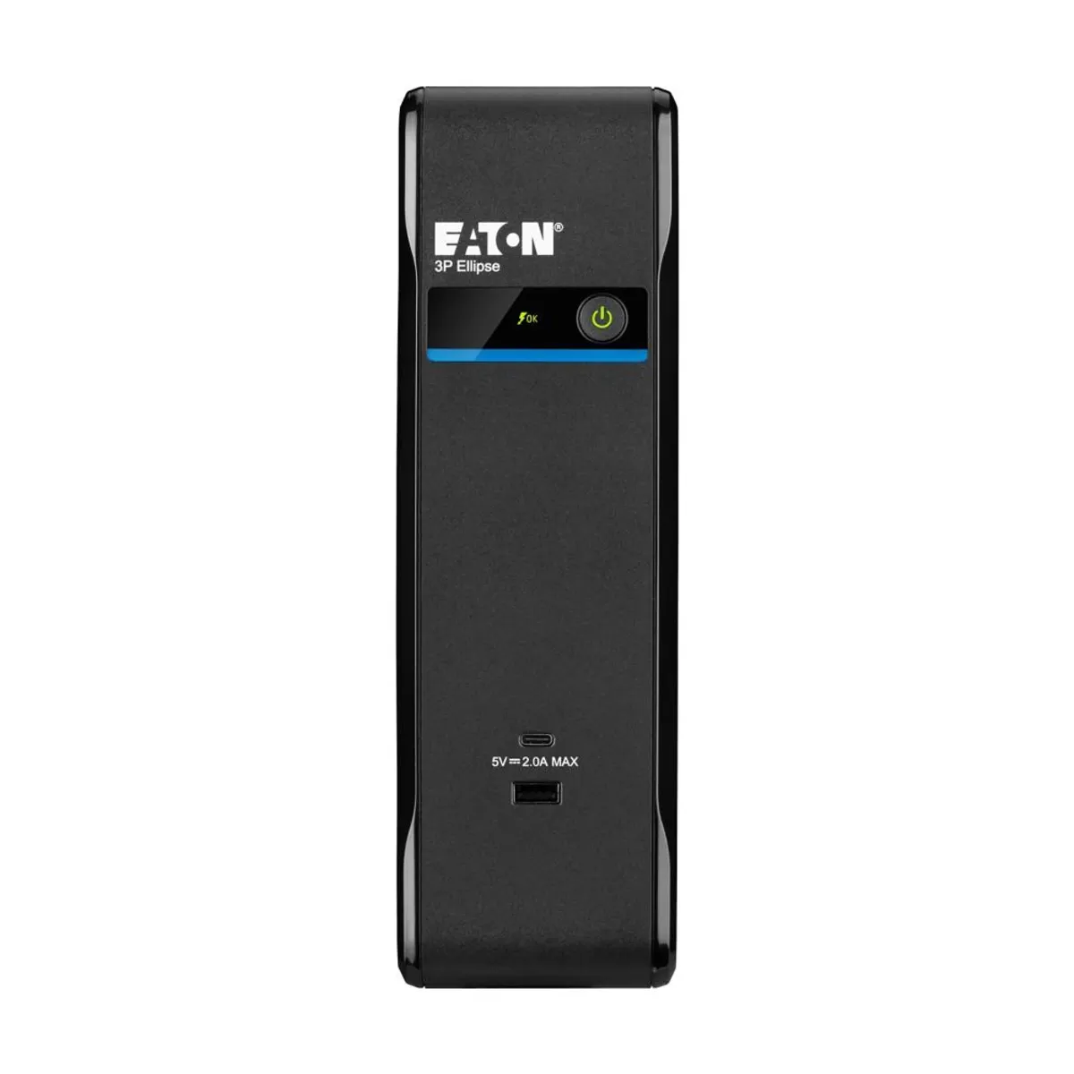 Eaton 3P700UD 3P Ellipse 700 USB DIN 700VA 420W C14 bemenet USB port 2 USB töltőportok A és C opcionális Cloud Card 22 perc áthidalási idő #2