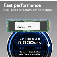 Crucial CT2000E100SSD8 E100 M.2 2280 PCIe Gen4x4 NVMe 2TB #2