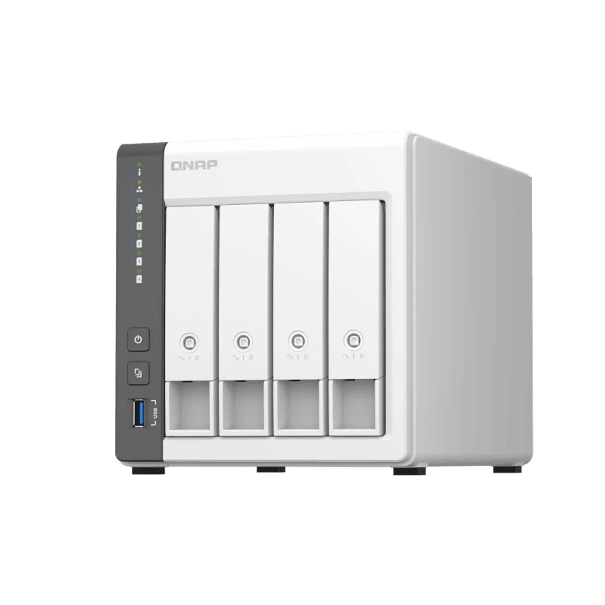 QNAP TS-433-4G TS-433 4-fiókos NAS 4 GB RAM 2,5GbE és 1GbE 4x 3,5" SATA #2