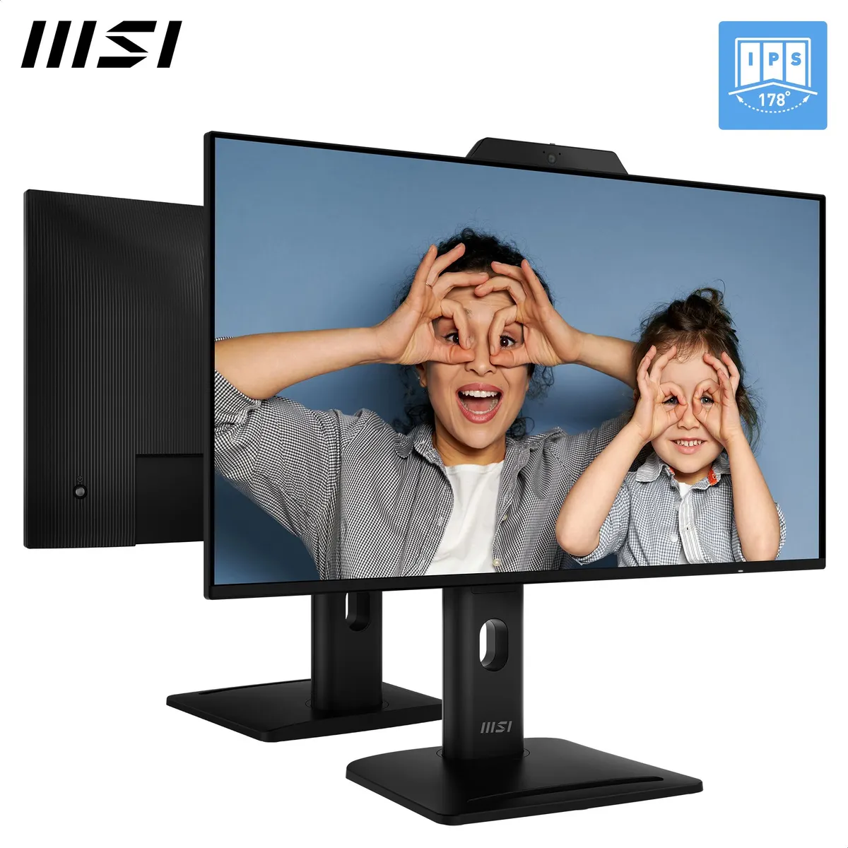 MSI PRO MP272PMG 27" FHD IPS 120Hz 1ms MPRT DP HDMI VGA USB kamera mikrofonnal #2