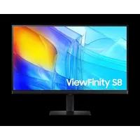 Samsung LS27D800EAUXEN ViewFinity S80D 4K IPS 27" HDR10 60 Hz 5 ms DP HDMI USB 3.0 pivot magasság forgatás VESA 100x100 fekete