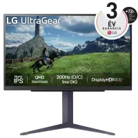 LG 27GS85Q-B.AEU 27GS85Q-B ips 2560x1440 27" 16-9 178-178 1ms 2x hdmi 1x dp vesa100x100 pivot állítható magasság dőlésszög állítható hdr400 nincs hangszóró