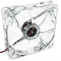 Akyga AW-12A-WH ventillátor 120 mm LED fehér Molex