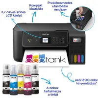 Epson C11CJ66426 EcoTank L3280 külső tintatartályos, Wi-Fi, A4, színes #2