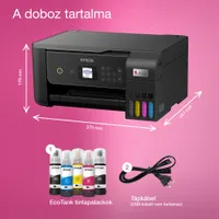 Epson C11CJ66426 EcoTank L3280 külső tintatartályos, Wi-Fi, A4, színes #4