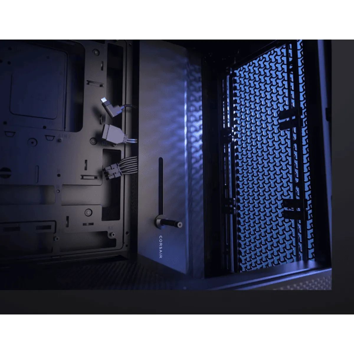 Corsair CC-9011290-WW Frame 4000D középtorony ATX InfiniRail 2x360 mm radiátor #3