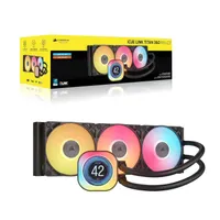 Corsair CW-9061023-WW Titan 360 RX LCD iCUE LINK ARGB 360 mm radiátor #2