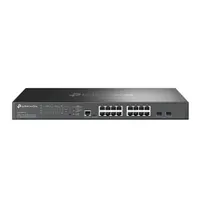 TP-Link SG3218XP-M2 Omada L2 plus 16x2.5G RJ45 2x10G SFP 8 PoE-portok rack-mount