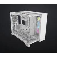 Corsair CC-9011268-WW 2500X iCUE LINK Micro-ATX fehér edzett üveg RGB #6
