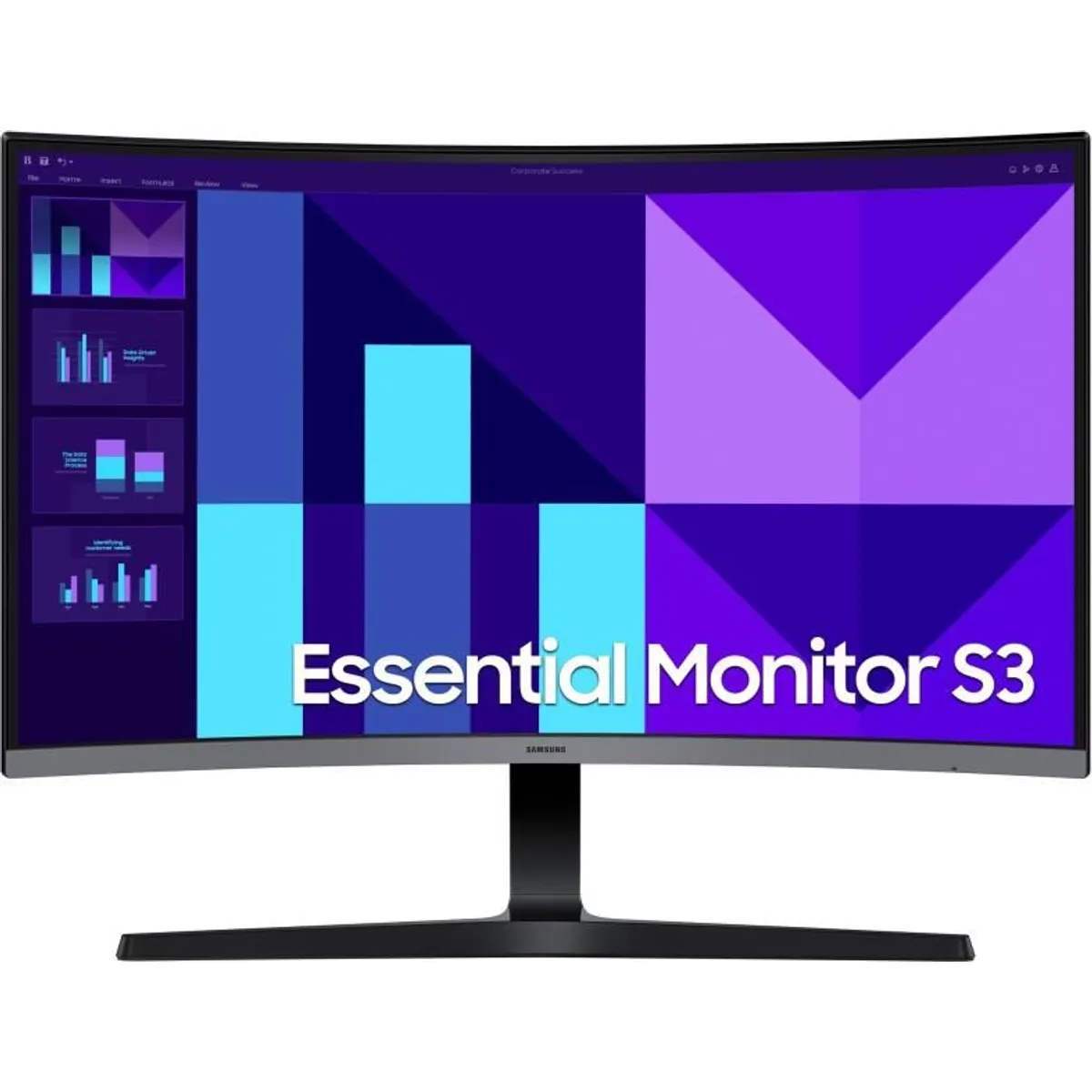 Samsung LS27D390GAUXEN S3 S39GD 27" VA FHD 1920x1080 100 Hz 4 ms HDMI 1.4 D-Sub 1800R ívelt #1