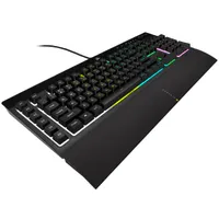 Corsair CH-9226765-NA K55 RGB PRO 5 zónás RGB, IP42 por- és fröccsenésálló, levehető tenyértámasz, 6 makrógomb, dedikált média- és hangerőgombok #3