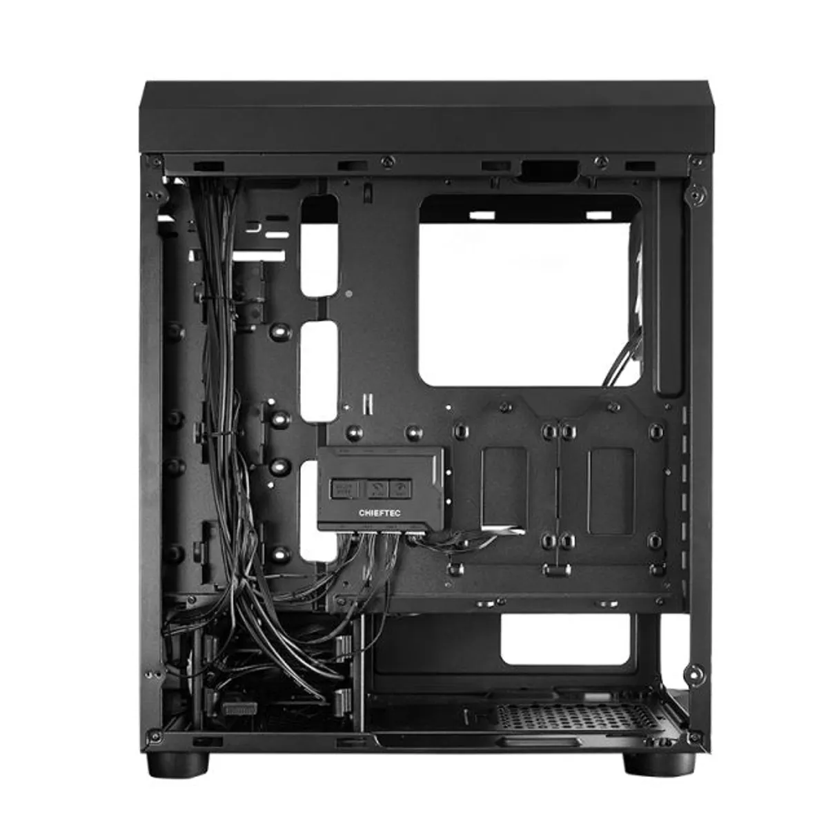 Chieftec GL-04B-UC-OP SCORPION 4 USB-C Gen2x2 edzett üveg ARGB ATX MicroATX Mini-ITX 2x2,5" 2x3,5" USB 3.2 Gen1, USB-C Gen2x2 #4