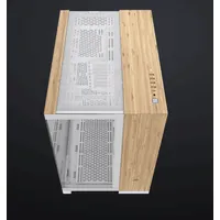 Corsair CC-9011284-WW 6500X középméretű kétkamrás toronyház fehér bambusz dekorpanel #6