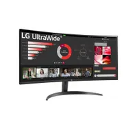 LG 34WR50QK-B.AEU monitor 34" ívelt VA 3440x1440 100Hz HDR10 HDMIx2 DP