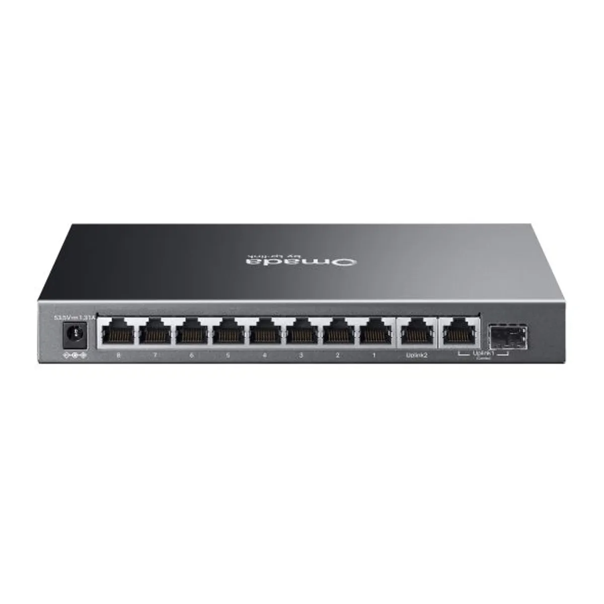 TP-Link ES210GP Omada 8 PoE-plusz portos switch 1 nem PoE port 1 SFP RJ45 kombóport 63 W PoE keret Omada menedzsment #2