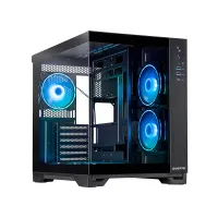 Chieftec GM-30B-TG-OP Visio ablakos ház ATX Micro-ATX Mini-ITX 2x3,5 belső 2x2,5 belső 7 bővítőhely elöl 3x120 ARGB hátul 1x120 ARGB felül 2x120-140 ARGB