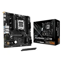 Asrock 90-MXBSU0-A0UAYZ A620AM-X WiFi alaplap AMD AM5 foglalat Micro-ATX DDR5 96 GB PCIe 4.0 x16 M.2 PCIe Gen4 x4 USB 3.2 Gen1 Type-C