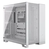 Corsair CC-9011260-WW 6500D Airflow dupla kamrás edzett üveg fehér mid-tower ATX táp nélküli