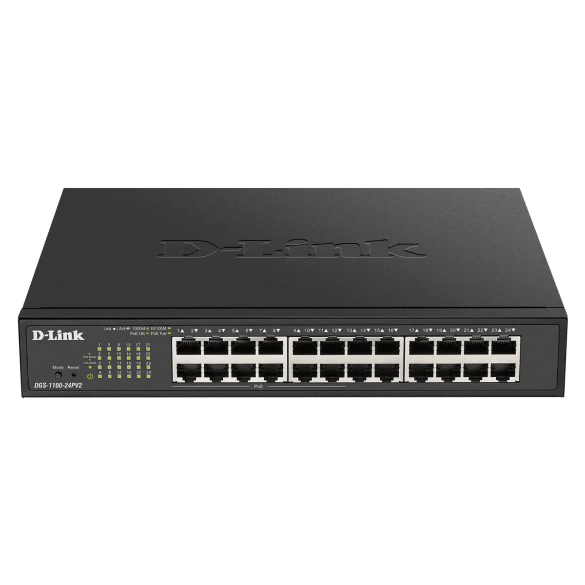 D-Link DGS-1100-24PV2/E 24-portos PoE gigabites kapcsoló #1