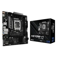 Asrock 90-MXBSZ0-A0UAYZ H810M-H alaplap LGA1851 Micro-ATX DDR5 2x DIMM 128GB PCIe4.0 x16 M.2 Gen4x4 4xSATA HDMI2.1 USB 3.2 Gen2 Type-C RTL8111H ALC897