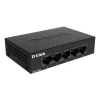 D-Link DGS-105GL/E 5-portos gigabites fémházas asztali kapcsoló energiatakarékos nem menedzselt