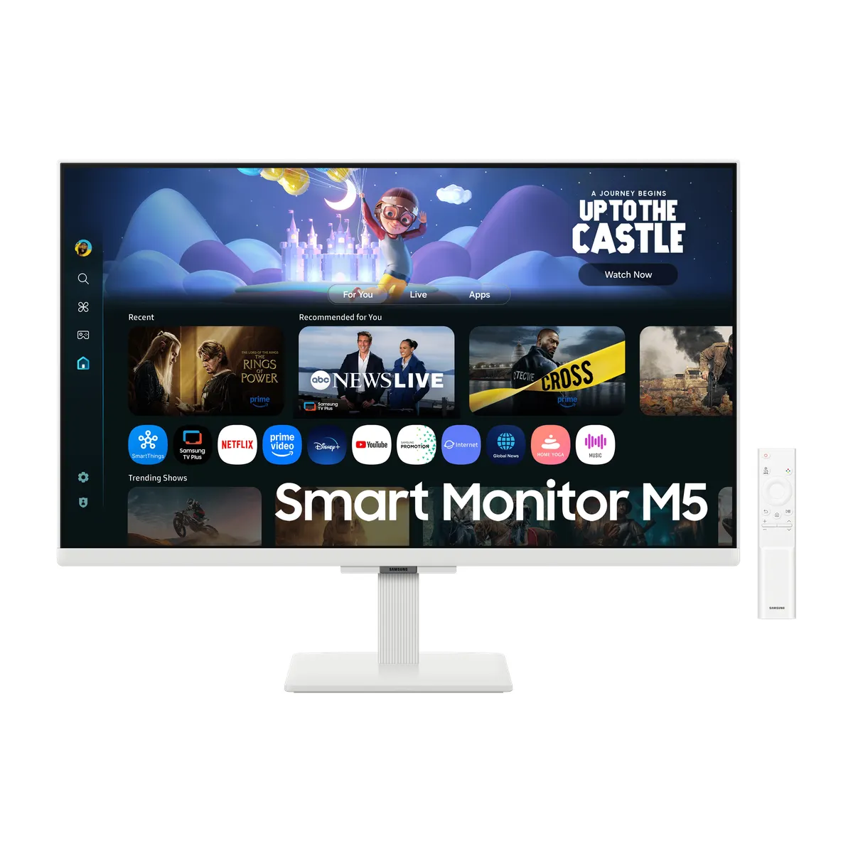 Samsung LS27FM501EUXDU Smart Monitor M5 M50F 27" fehér #1
