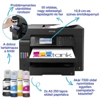 EPSON C11CH72402 EcoTank L15150 A3 MFP duplex WiFi LAN USB LCD érintőképernyős #2