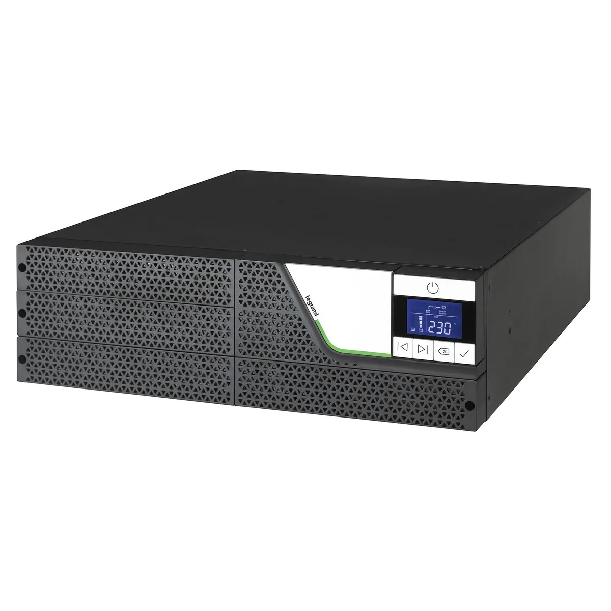 Legrand 311069 Keor Spe RT 1500VA 2U vonali interaktív tisztán szinuszos USB RS232 SNMP LCD EPO #1