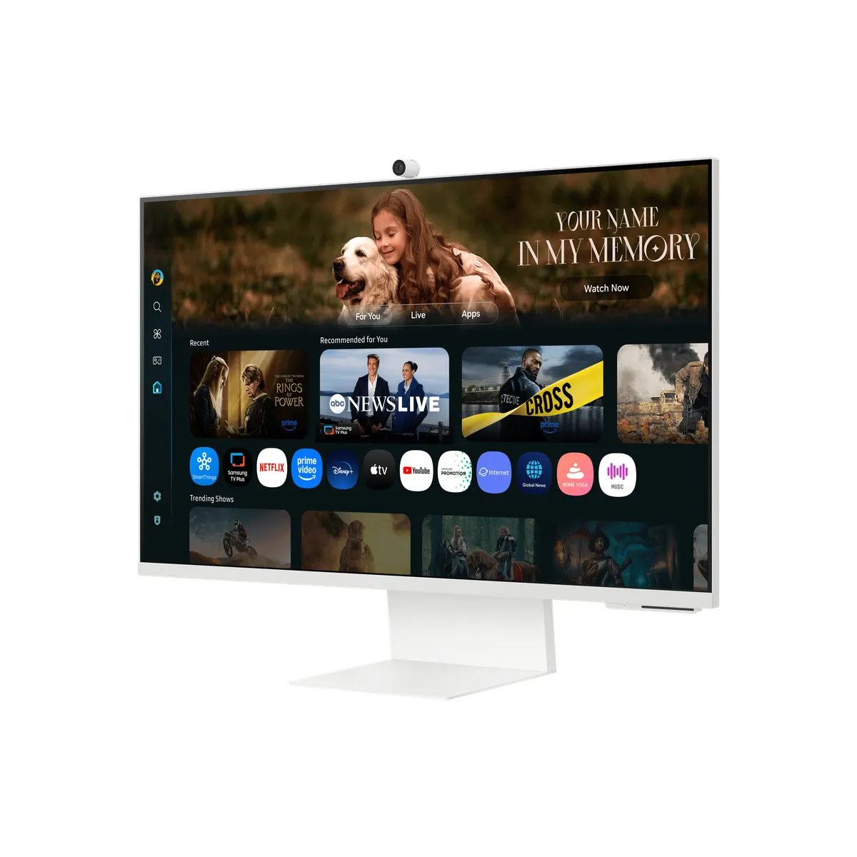 Samsung LS32FM801UUXDU Smart Monitor 32" 4K VA HDR10 AI felskálázás SmartThings #3