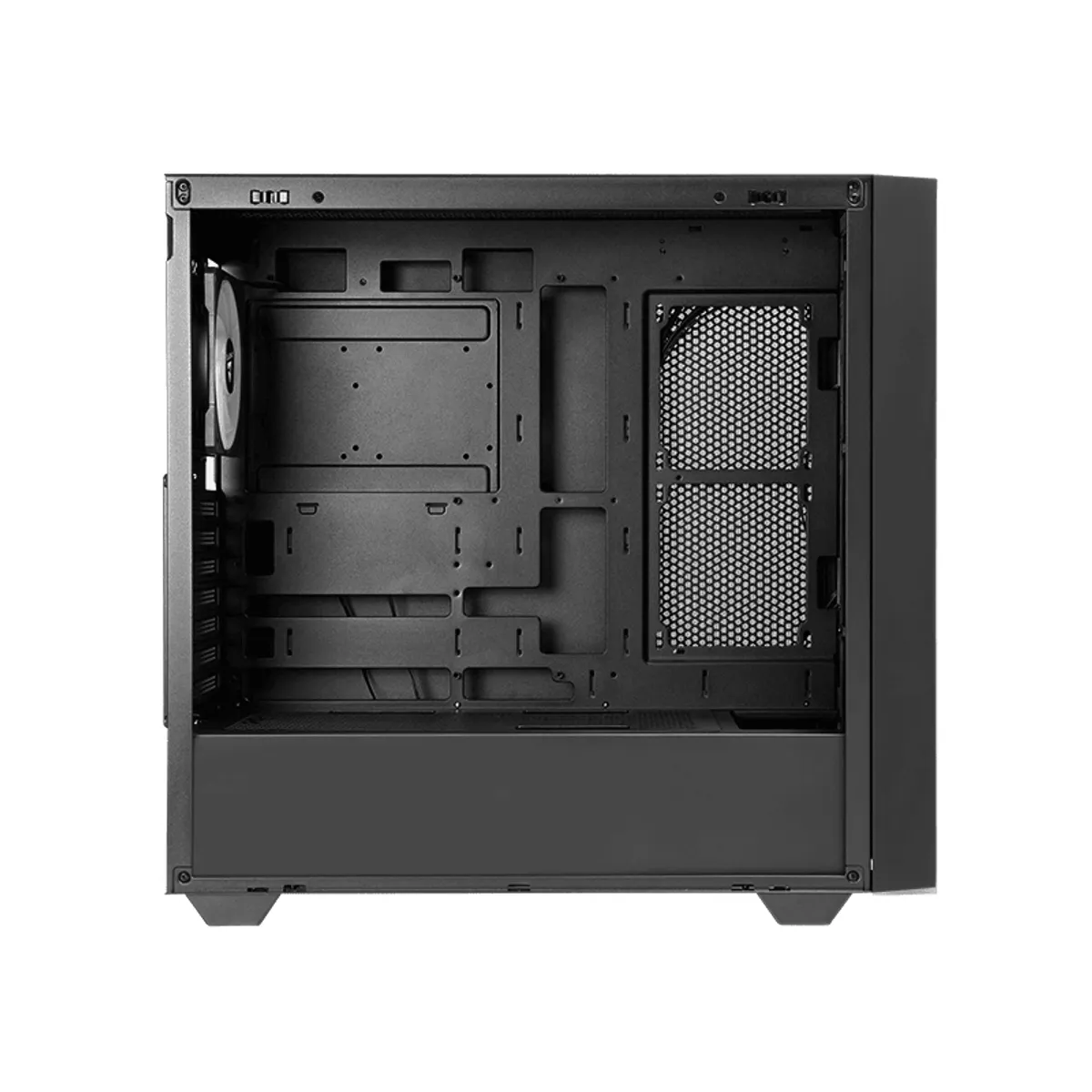 Chieftec GS-03B-OP Hunter 3 edzett üveg, 4x ARGB ventilátor, fekete #5