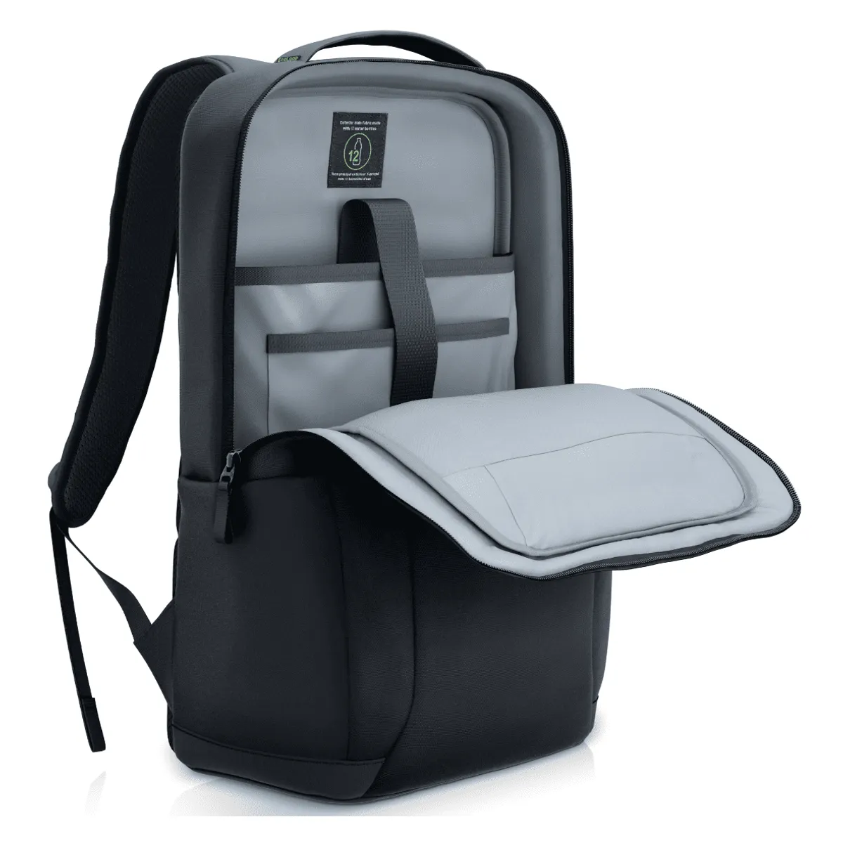 Dell 460-BDQP EcoLoop Pro Slim Backpack 15.6" notebook rekesz 400 x 270 x 25 mm, 590 g, vízálló #4