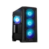 Chieftec GA-01B-L-OP Apex Lumo edzett üveg oldallap 4x 140 mm ARGB PWM ventilátorok RGB