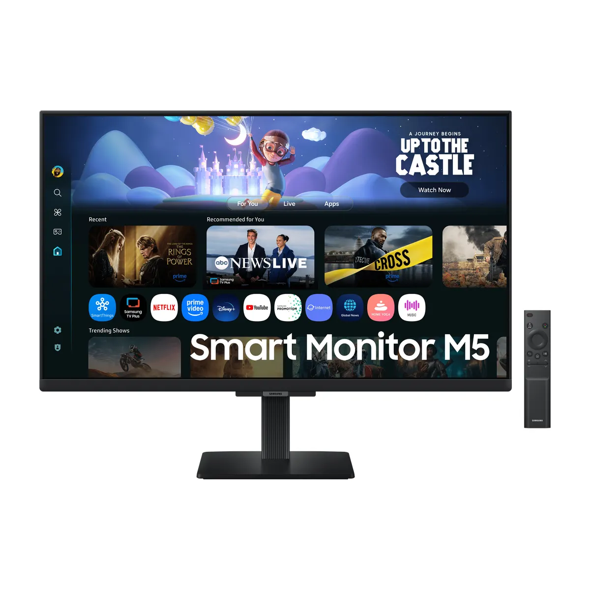 Samsung LS27FM500EUXDU 27" Smart Monitor M5 M50F IPS Full HD HDR10 60 Hz 5 ms Gaming Hub #1