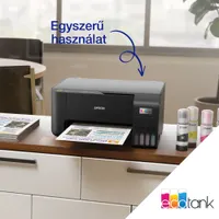Epson C11CJ67434 EcoTank L3270 multifunkciós tintasugaras WiFi USB A4 színes 5760x1440 DPI #9