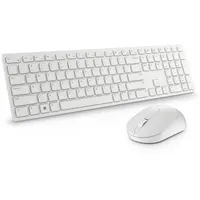 DELL 580-AKHI Pro vezeték nélküli billentyűzet és egér fehér QWERTZ 2,4 GHz