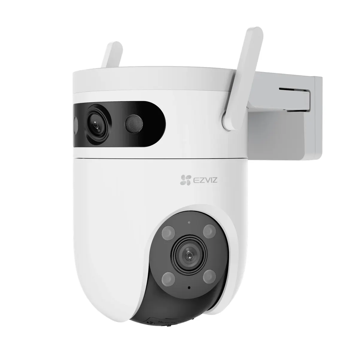 EZVIZ 303103784 H9C 2K dual kültéri kamera 2.8 mm 6 mm lencse, 350 fokos horizontális lefedettség, 80 fokos vertikális lefedettség, AI ember- és jármű-észlelés, 2.4 GHz wifi, kétutas hang #1