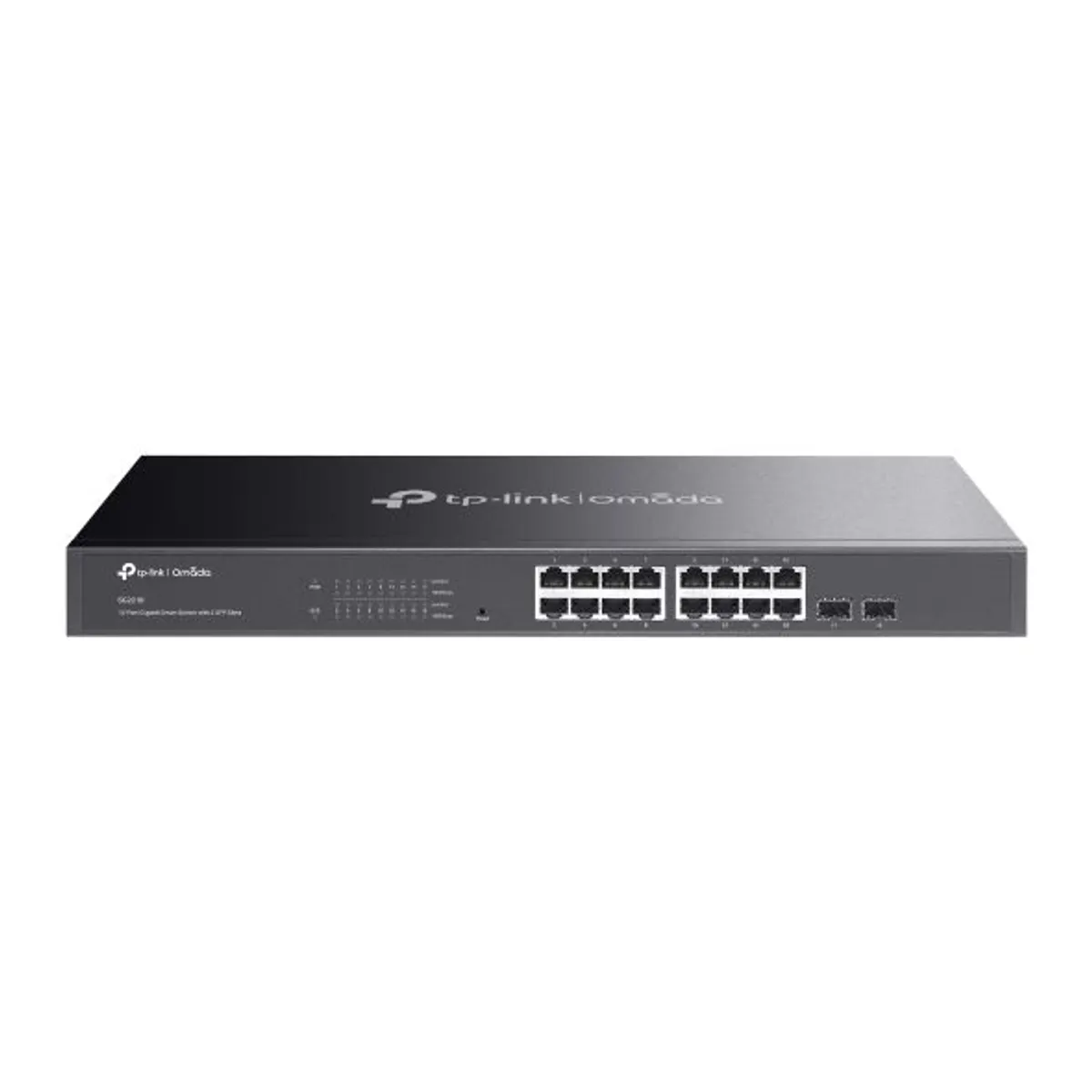 TP-Link SG2218 Omada 16-portos gigabites kapcsoló, 2x SFP, 1U rackbe szerelhető, VLAN, QoS #1
