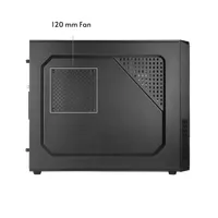 Chieftec UC-03B-OP UC-03B táp nélküli ATX torony fekete 1x5,25" 2x3,5" 2x2,5" 2x USB 3.2, Audio, SD kártyaolvasó #2